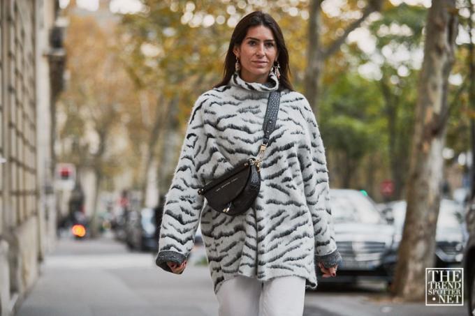 Street Style Paris Fashion Week Wiosna Lato 2019 (118 Z 158)
