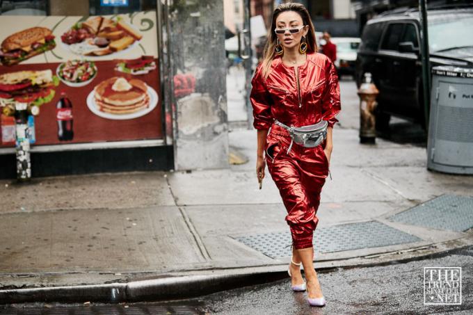 New York Fashion Week vårsommar 2019 Street Style (152 av 208)