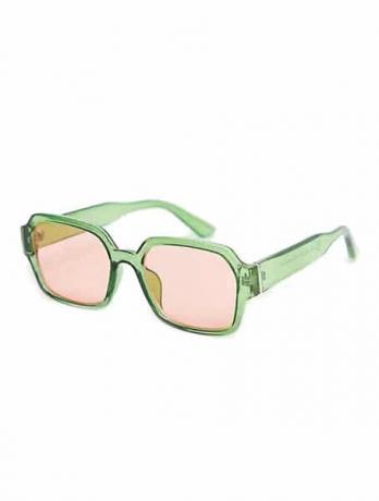 Zelené a ružové slnečné okuliare