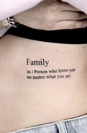 Rodinné tetovanie citáty