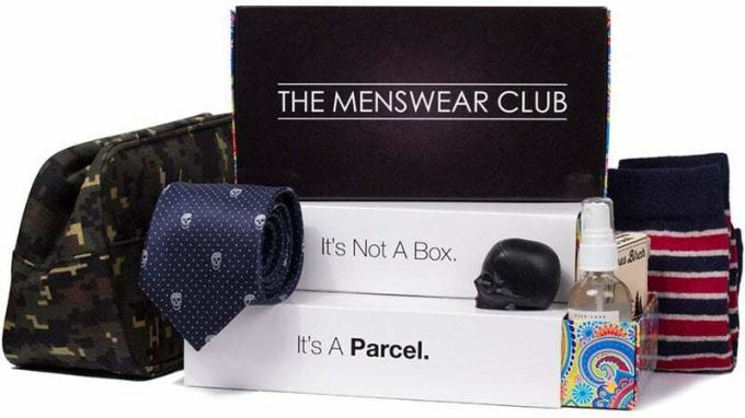Caja de suscripción de The Menswear Club