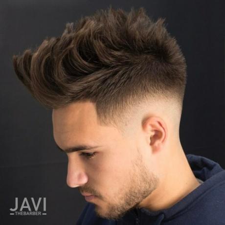 Drop Fade With Spiky Top