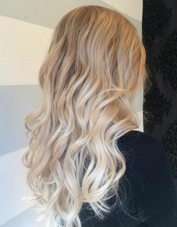 blond ombre vlasy