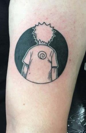 Malé tetovanie Naruto
