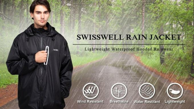 20. Swisswell regnjakke