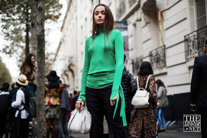 Paris Fashion Week vårsommar 2018 Street Style