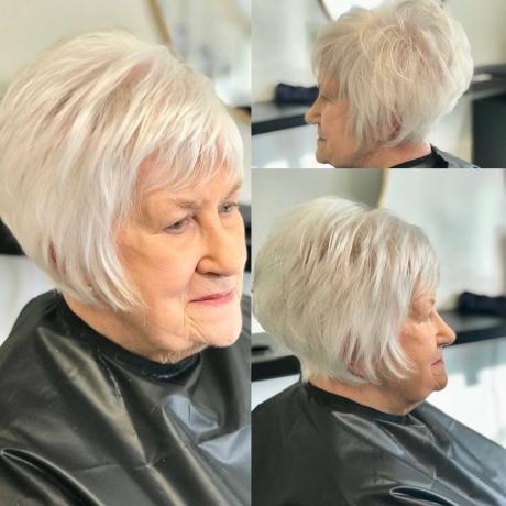 50 flotteste frisyrer for kvinner over 70 år