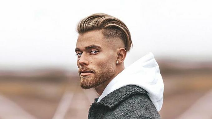 Midfade frisyrer för män