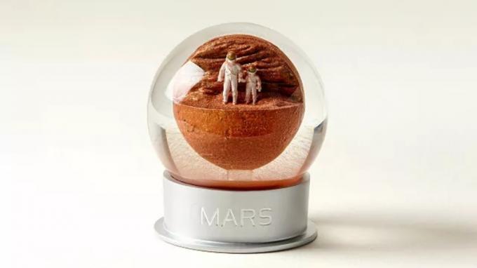 Glóbus prachu z Marsu