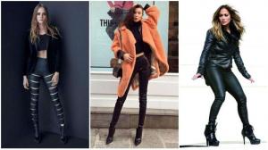 9 outfitů inspirovaných celebritami s legínami, které budete nosit všude