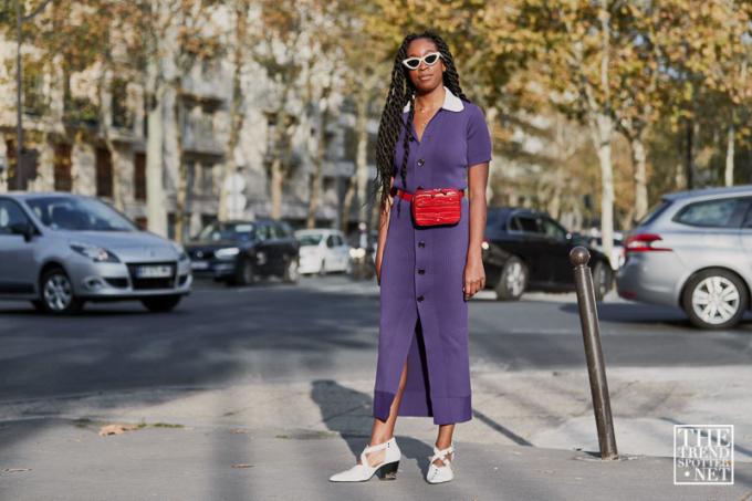 Street Style Pariisi moenädal Kevadsuvi 2019 (94 Of 158)