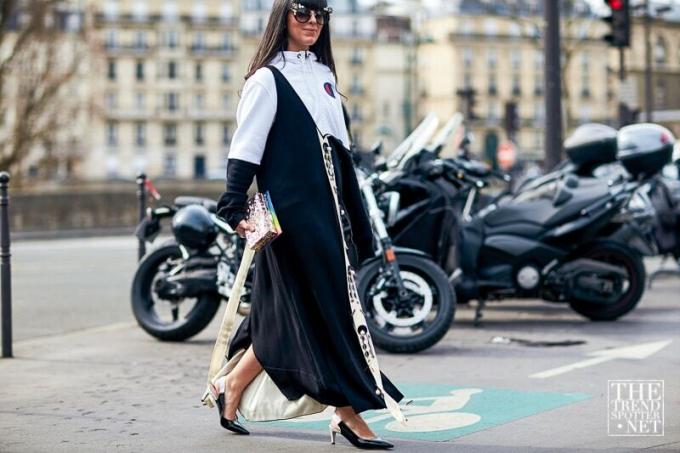 Najlepší street style parížsky módny týždeň jeseň zima 2017