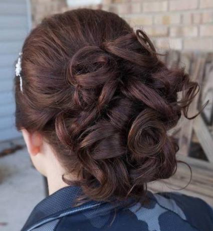 Curled Formal Updo