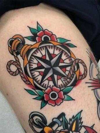 Tetovaža kompasa
