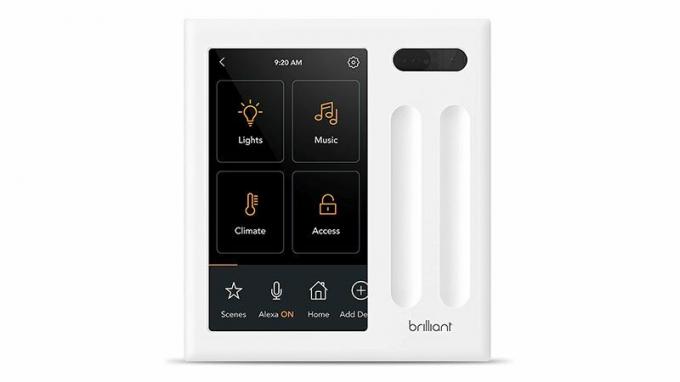 Brilliant Smart Home Control (pannello a 2 interruttori)