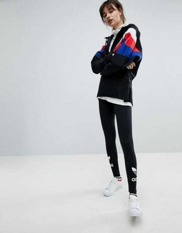 Legginsy Adidas Originals Adicolor z podwójnym logo koniczyny