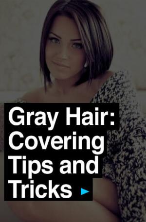 Συμβουλές και κόλπα για την κάλυψη των γκρίζων μαλλιών