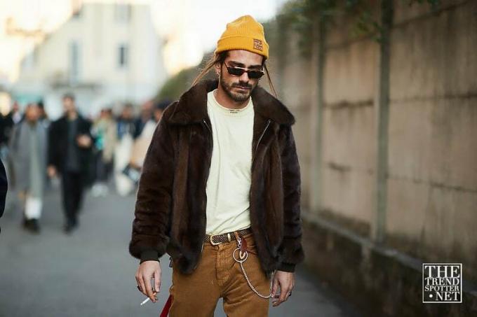 Milánói férfi divathét AW 2018 Street Style