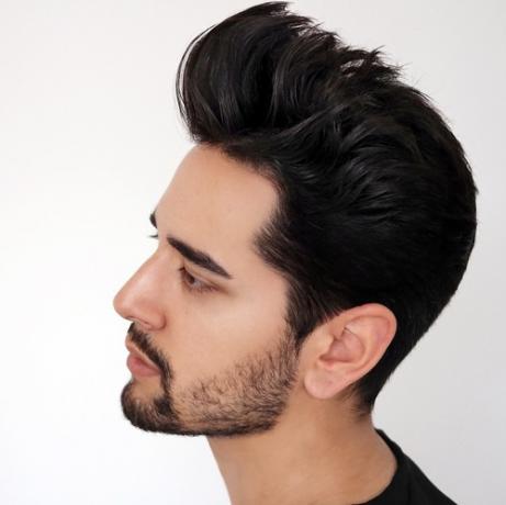 гостра зачіска для чоловіків