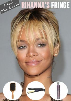 Rihanna 헤어스타일: Rihanna의 무더운 프린지에 대한 단계별 가이드