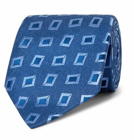 8,5 см копринена вратовръзка от жакард