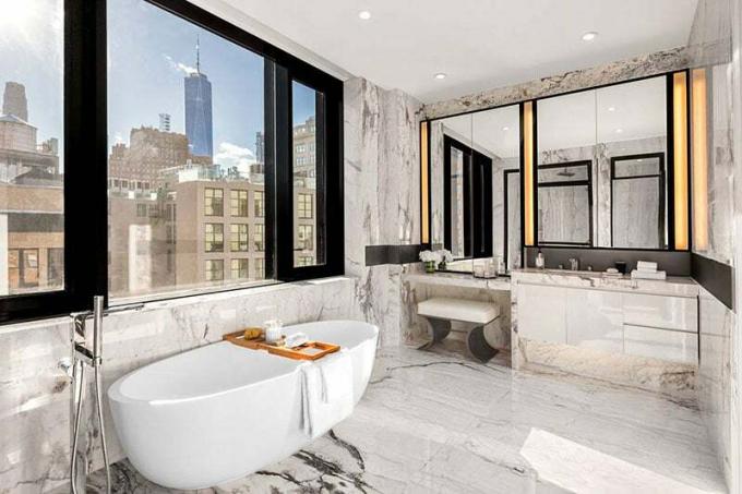 Hlavná kúpeľňa Manhattan Penthouse