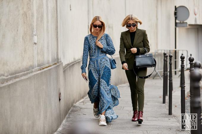 Street Style Paris Fashion Week Wiosna Lato 2019 (134 Z 158)