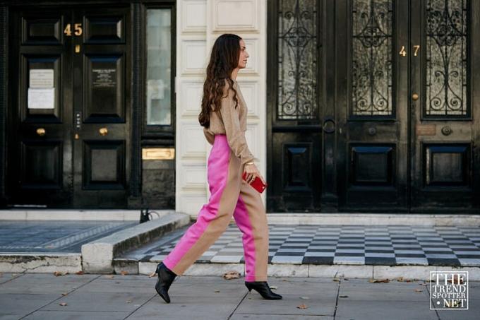 Londýnsky týždeň módy, jar, leto 2019, pouličný štýl (59 z 59)