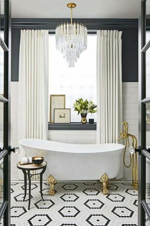 Parīzes iedvesmota vannas istaba