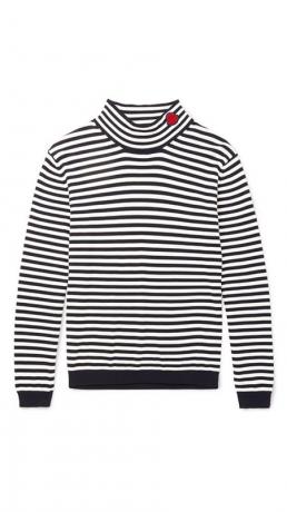 Sweater Rollneck Katun Bergaris Moncler Slim Fit Appliquéd