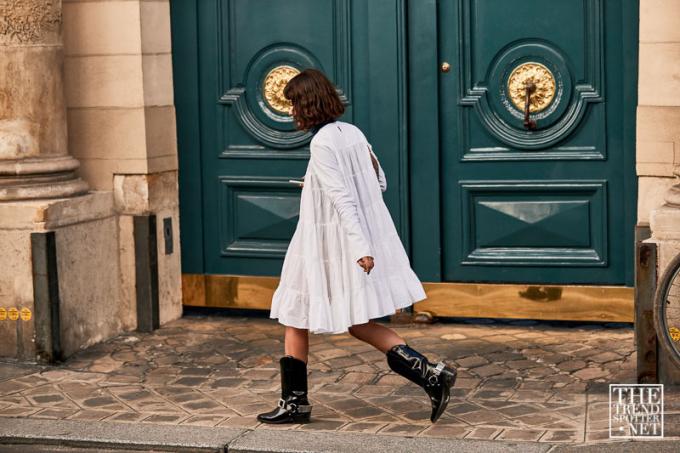 Street Style Paris Fashion Week Wiosna Lato 2019 (21 z 158)