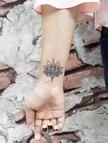 Lotus Flower håndleddsblekk