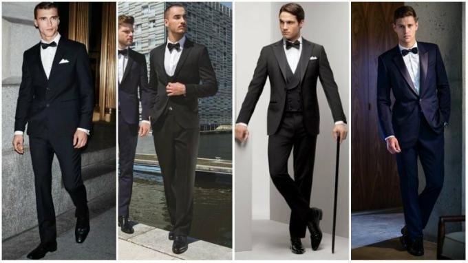 Kleiderordnung für schwarze Krawatten