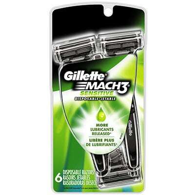 Gillette Mach3 Miesten kertakäyttöinen partakone
