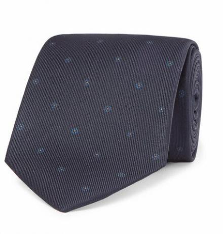 Cravate bleu marine de Drake