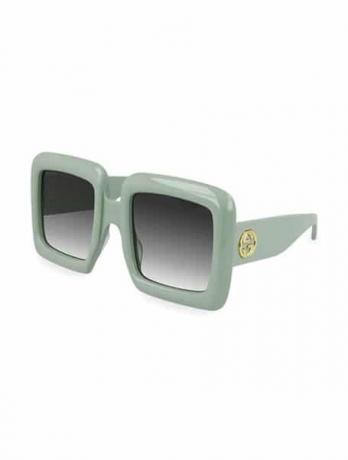 Zelené slnečné okuliare Gucci