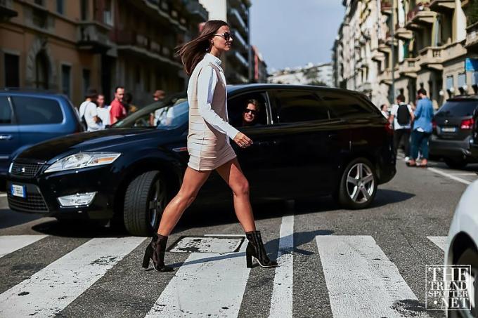 Moda de rua da Semana da Moda de Milão SS17