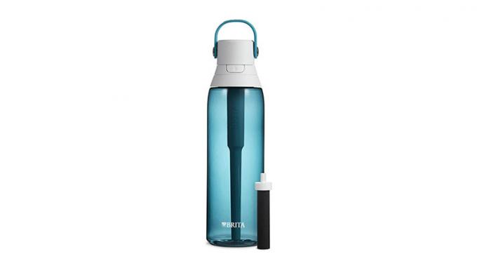 ब्रिता प्लास्टिक पानी फिल्टर बोतल