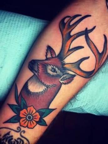 Tetovaža jelena 