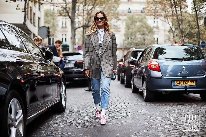 Parížsky týždeň módy jar leto leto 2018 Street Style