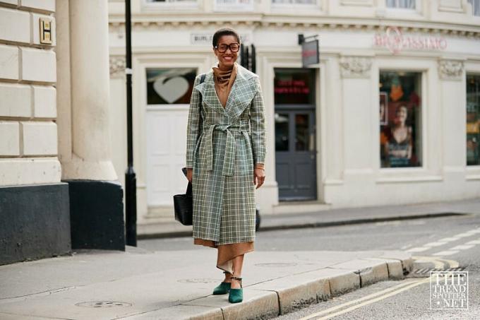 Londýnsky týždeň módy, jar, leto 2019, pouličný štýl (31 z 59)