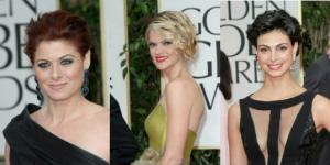 Golden Globe frisurer: Top 3 hårtrends i de 69. Golden Globes