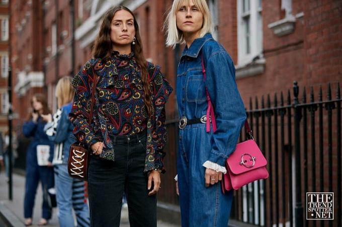 שבוע האופנה בלונדון קיץ אביב 2019 בסגנון רחוב (36 מתוך 59)