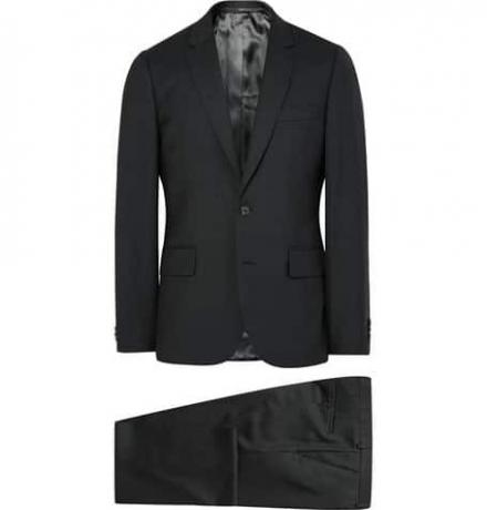 Сірий костюм для подорожей у вовняному костюмі Soho Slim-Fit