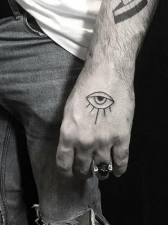 Jednoduché tetovanie očí