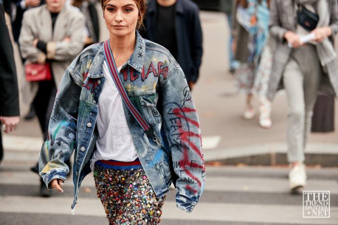 Street Style Paris Fashion Week Wiosna Lato 2019 (183 Z 13)
