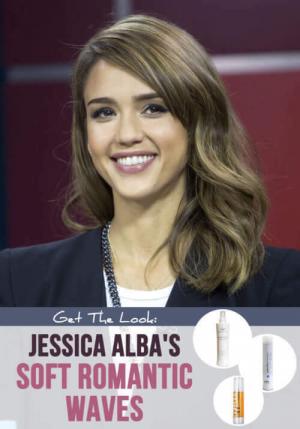 Vagues romantiques douces: un tutoriel de coiffure Jessica Alba