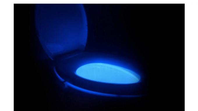 Chunace 16 farebné nočné svetlo na toaletu