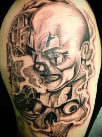 Gangster Joker Tetovanie