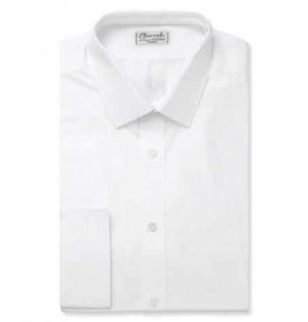 Charvet hvit skjorte